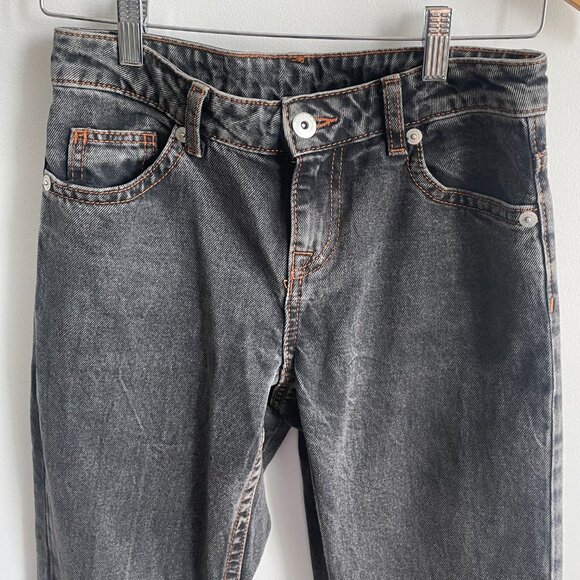 Washed black H&M jeans size 0 - Picture 2 of 5